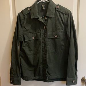 Army green jacket